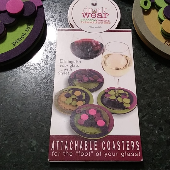 (4) Attachable Coasters - Picture 5 of 14